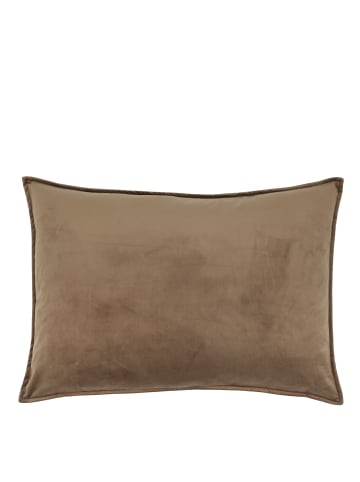 Chic Antique Aix Kissebezug Velour 70x50cm in nougat