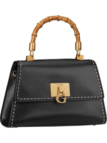 Guess Handtasche Stephi Bamboo Flap in Black