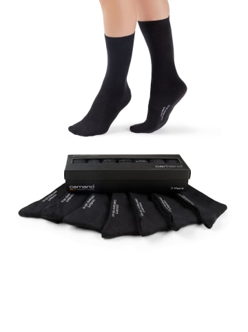 camano Sockenbox 7er Pack black