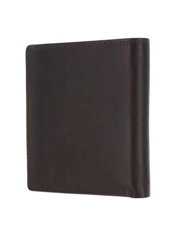 Golden Head Polo Geldbörse RFID Schutz Leder 11 cm dunkelbraun