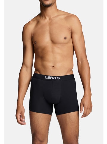 Levi´s Boxershorts MEN SOLID BASIC BOXER BRIEF ORGANIC CO  2er Pack in Black