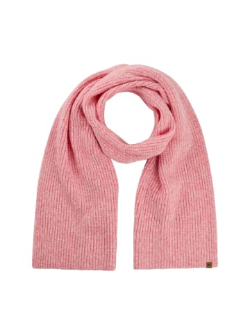 Camel Active Schal aus weichem Materialmix in Beere