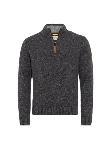 Camel Active KnittedTroyer in cold dark grey melange