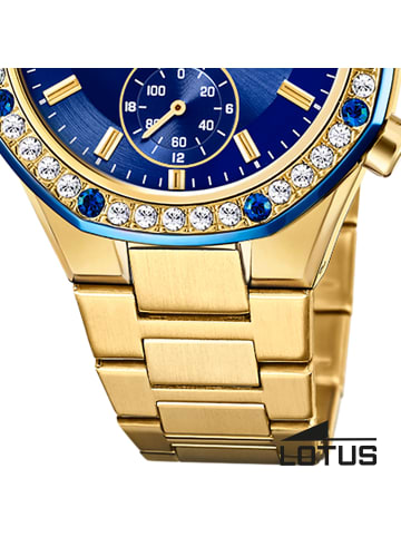 Lotus Chronograph-Armbanduhr Lotus Classic gold mittel (ca. 38mm)