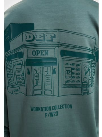 DEF Longsleeve "Open Longsleeve" in Grün