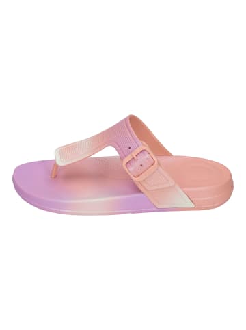 fitflop Zehentrenner iQUSHION IRIDESCENT ADJ BUCKLE in bunt