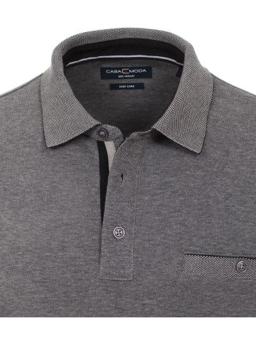 CASAMODA Polo-Shirt Langarm gestreift in Blau