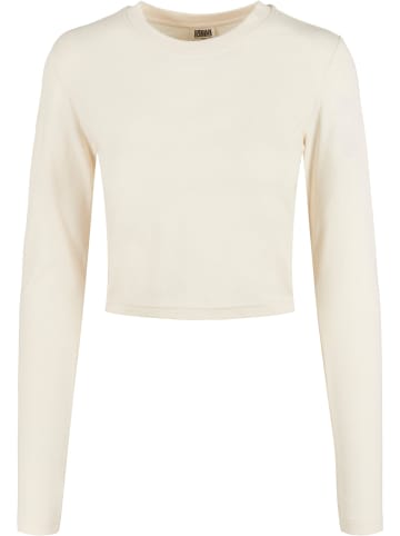 Urban Classics Longsleeves in whitesand