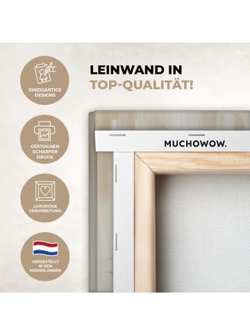 MuchoWow Leinwand bilder Verbundene Figuren