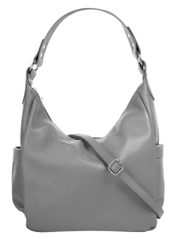 Samantha Look Shopper echt Leder in grau