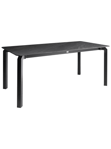 Beliani Esstisch FELETTO in Schwarz - (W) 90 x (H) 76 x (L) 180 cm