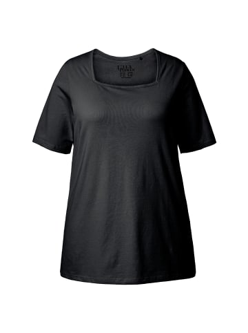 Ulla Popken Shirt in schwarz