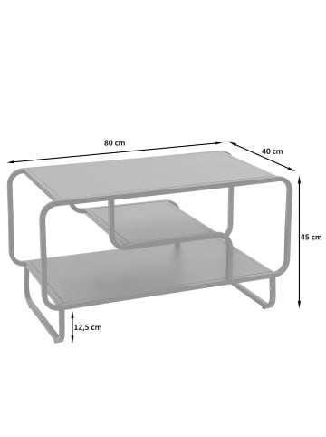 MCW Couchtisch O49, Schwarz
