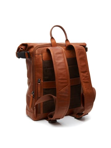 The Chesterfield Brand Mazara Business-Rucksack Leder 39 cm Laptopfach cognac