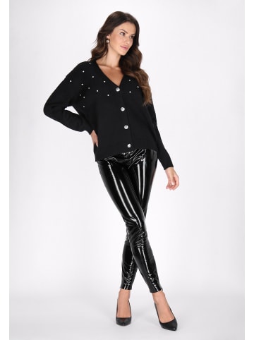 faina Damen Cardigan in Schwarz