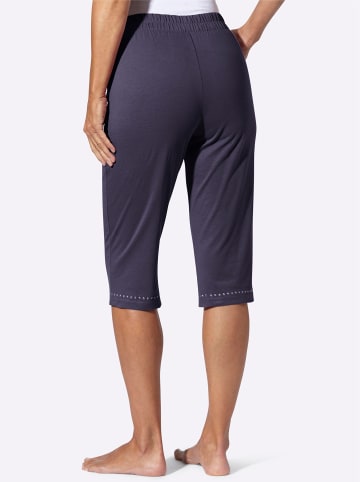 Sieh an! Capri-Freizeithose in marine