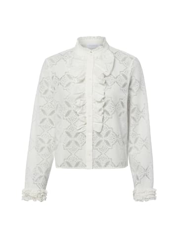 Rich & Royal Spitzenbluse in ecru