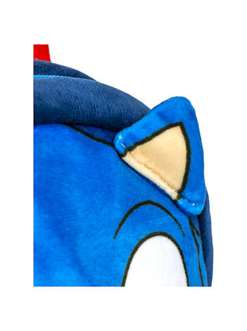Sonic Kinderrucksack Sonic The Hedgehog Plüsch 3D (H) 22 cm in Blau
