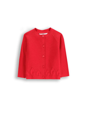 Coccodrillo Strickjacke in himbeerrot