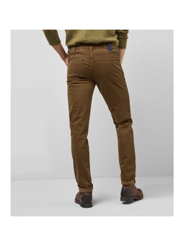 Meyer Chinohose M5 Slim in camel