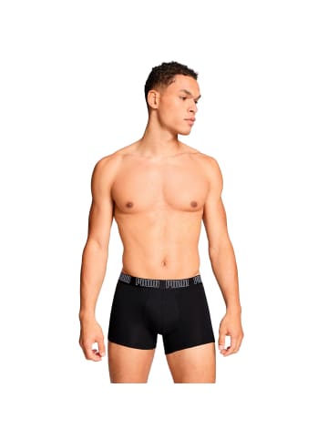 Puma Boxershort 2er Pack in Schwarz/Grau