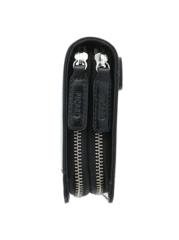 PICARD Buddy 1 Geldbörse Leder 22 cm in schwarz