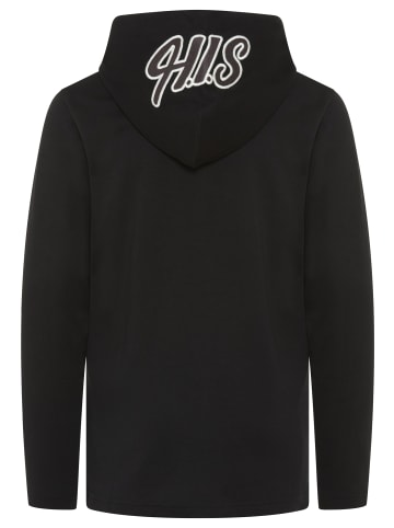 H.I.S. Kapuzenshirt in schwarz