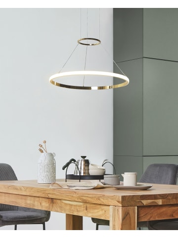 Beliani Pendelleuchten TANO in Gold - (W) 50 x (H) 104 x (L) 50 cm