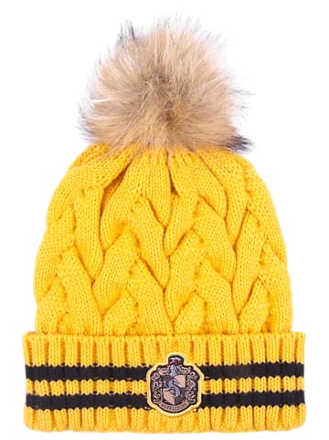 Cerda Bommelmütze Harry Potter - Hufflepuff 56 cm in Gelb