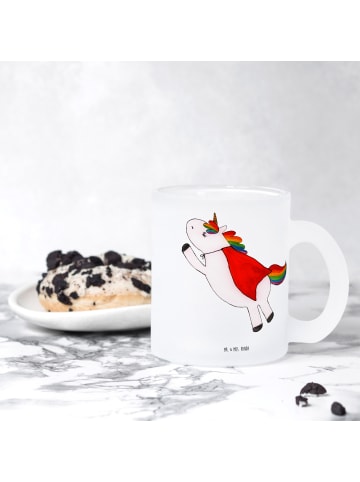 Mr. & Mrs. Panda Teetasse Einhorn Super ohne Spruch in Transparent