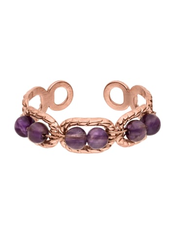 PURELEI Ring Purple Dusk in Rosegold
