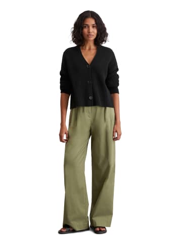 Marc O'Polo V-Neck-Cardigan relaxed in Schwarz