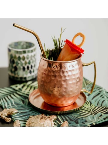 Butlers Becher MOSCOW MULE 4er-Set in Roségold