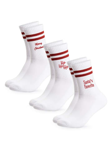Occulto 3er Pack Weihnachts Tennissocken Rudolph in Mix1