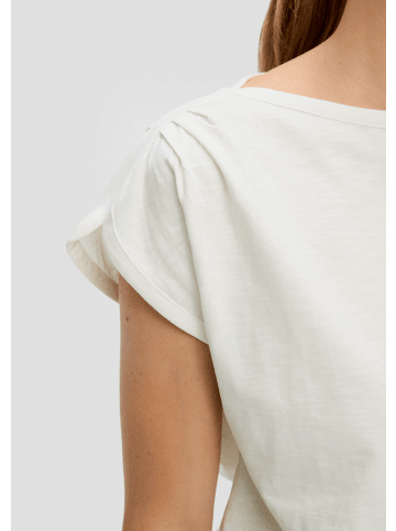 s.Oliver T-Shirt ärmellos in Creme