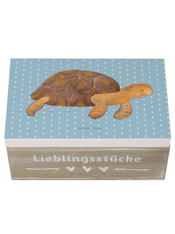 Mr. & Mrs. Panda Aufbewahrungsbox Schildkröte MHerzieren ohne S... in Blau Pastell