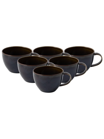 like. by Villeroy & Boch 6er Set Kaffeetassen Crafted 247 ml in Denim