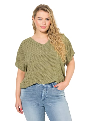 Studio Untold Hemdbluse in dschungelgrün