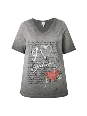 Ulla Popken Shirt in schwarz