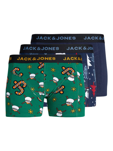 JACK & JONES Junior Trunks 'Sweet Santa' 3er Pack in mehrfarbig