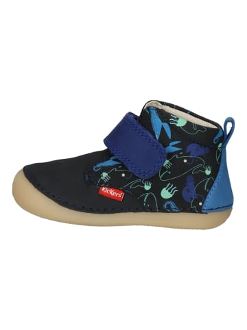 Kickers Stiefelette in Marine