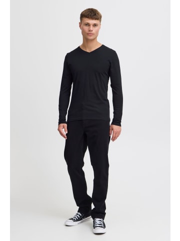 !SOLID V-Shirt SDBasil 21103003ME Langarmshirts im 2er-Pack in Schwarz