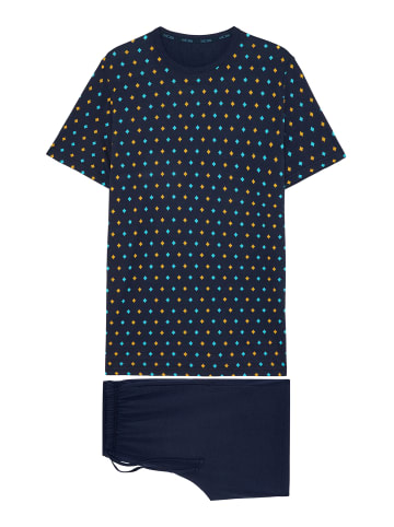 HOM Shorty Mougins in navy print