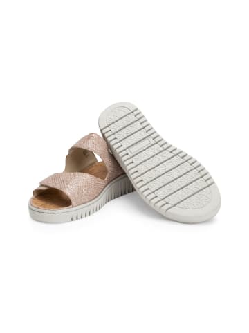 VITAFORM Veloursleder Pantoletten in rosa