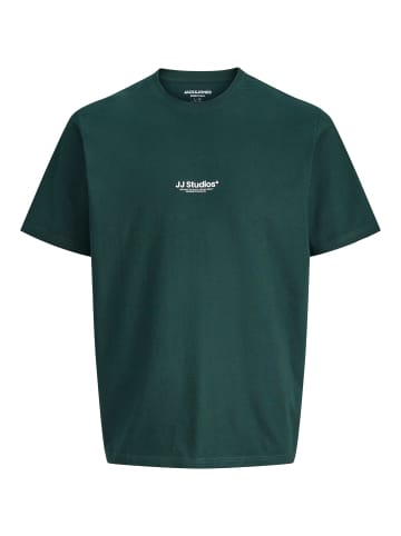 JACK & JONES PLUS T-shirt in Scarab