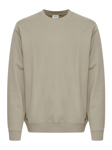 !SOLID Rundhalspullover in Beige