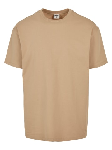 Urban Classics T-Shirts in Beige/Braun