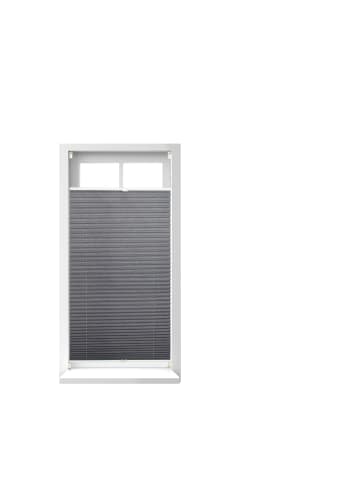 relaxdays Plissee in Grau - (L)130 x (B)60 cm