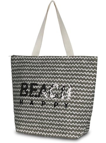 normani Große Strandtasche Meeru in Grau
