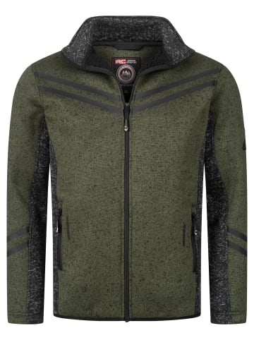 Rock Creek Fleecejacke in Dunkelgrün